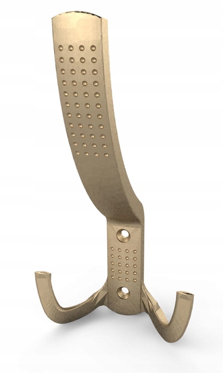 Nomet ARGUS Z-355 Wandhaak Satijn - Stijlvolle kleerhanger