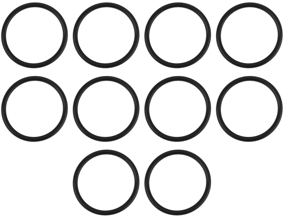 Dailygoods- Olievuldop Afdichting Lekpreventie - O-Ringen Set - Compatibel met MINI R50/R52/R53 - FPM-Rubber - 10 Stuks - OEM Referentie 11127514981 - O-ring