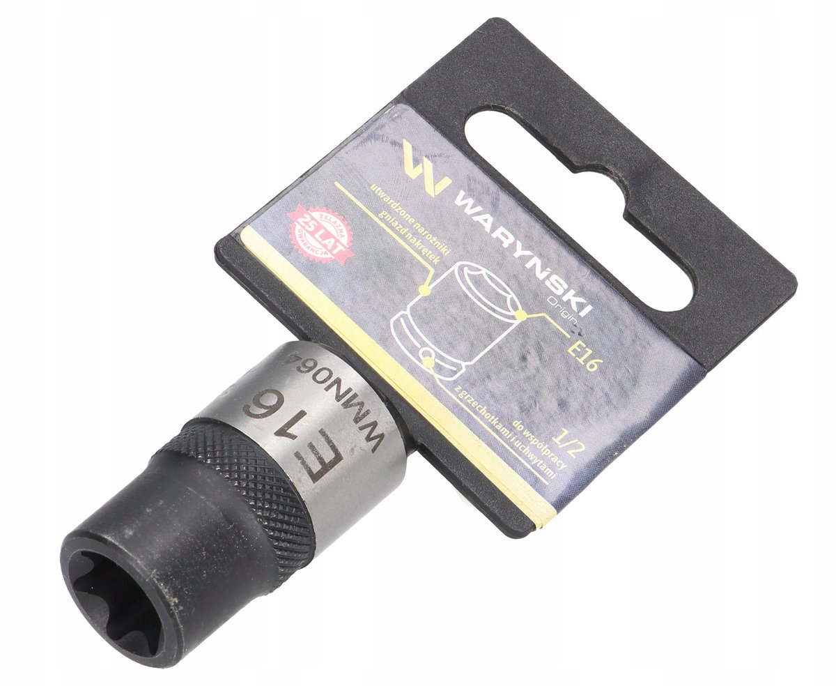 E-TORX DOP 1/2" E16 Dopsleutel