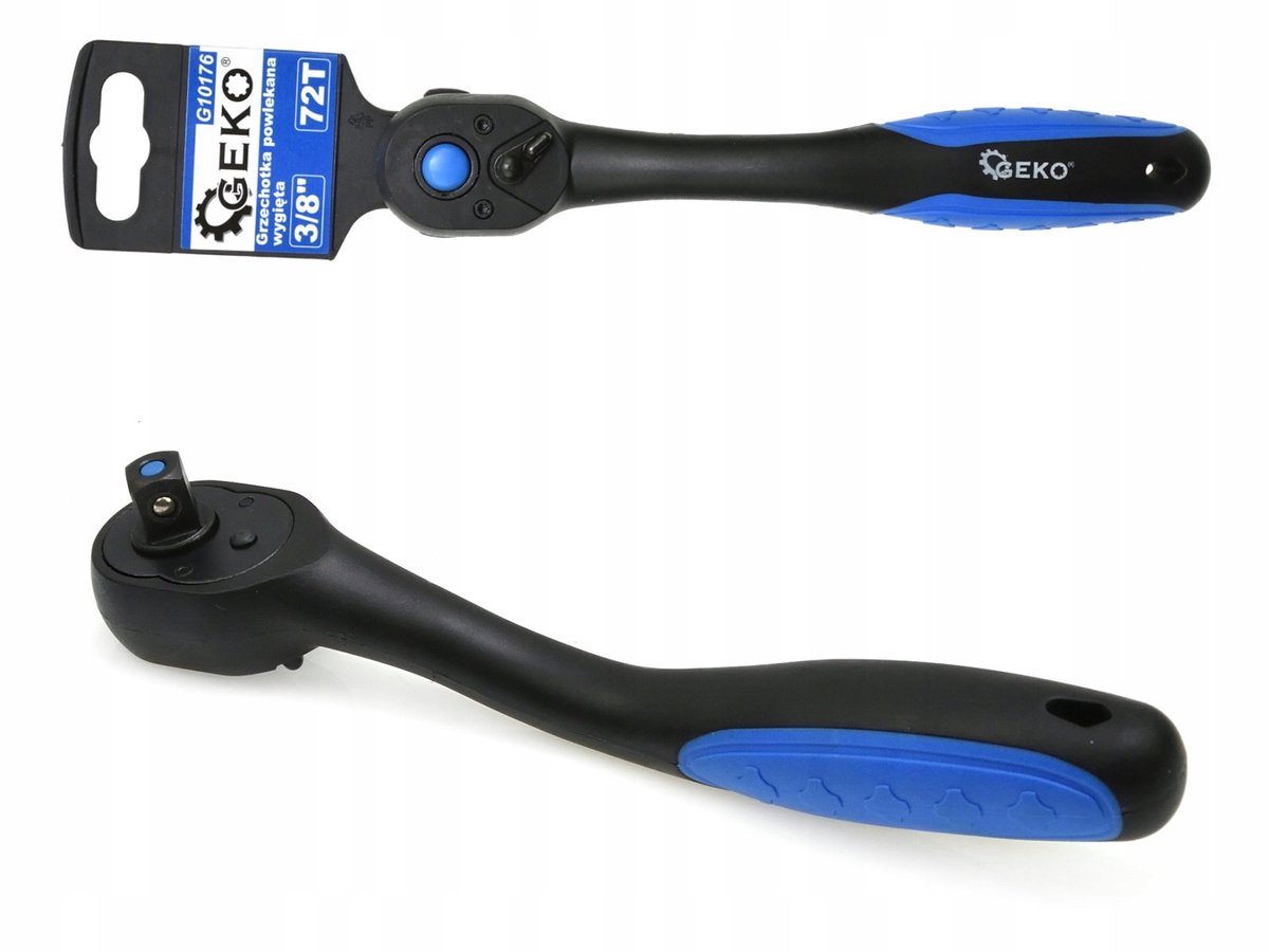 Verstelbare Ratel 3/8" 72 Tanden - Nylon Gecoat