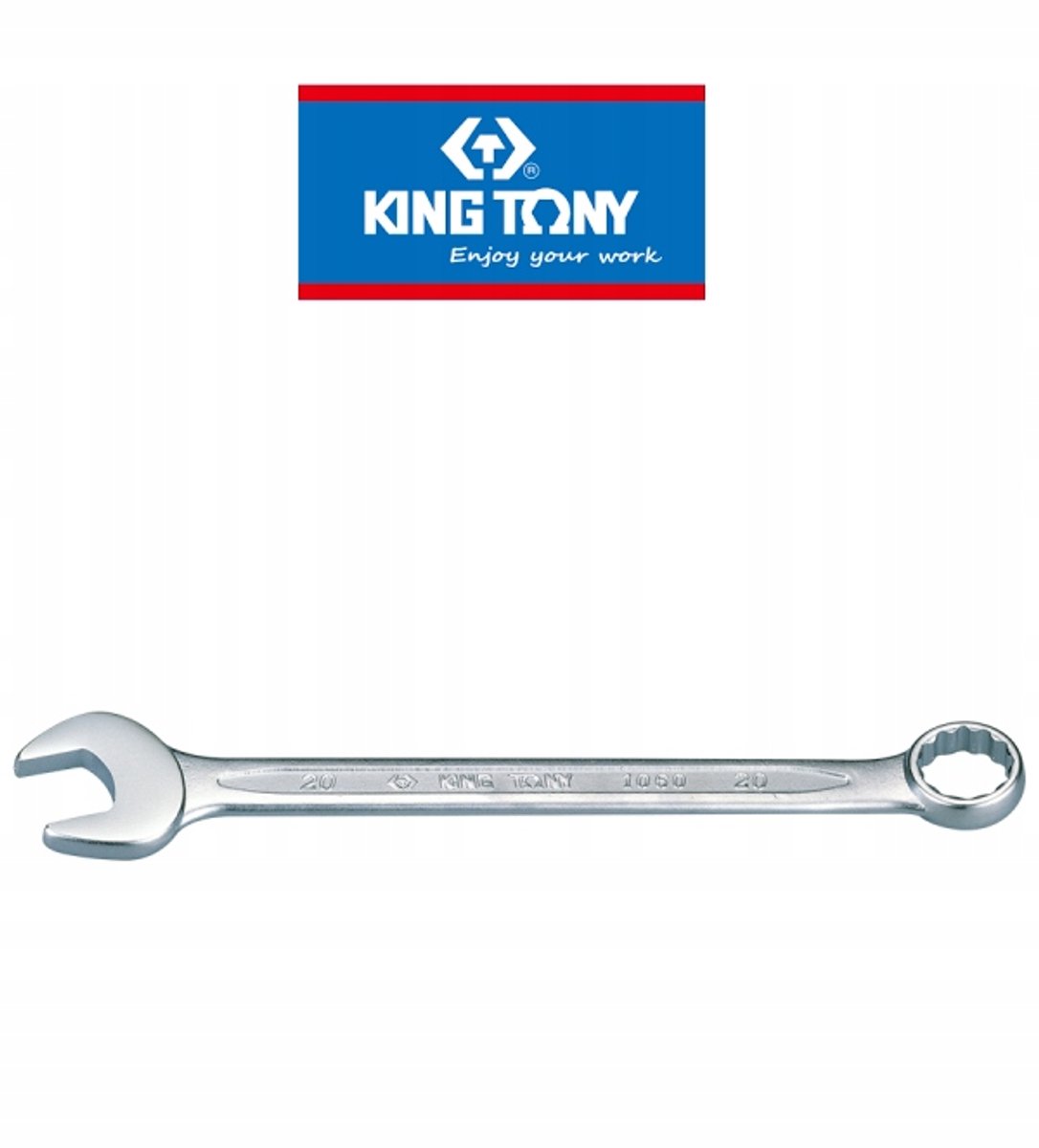 King Tony Ring dopsleutel 21 mm - 255 mm lengte