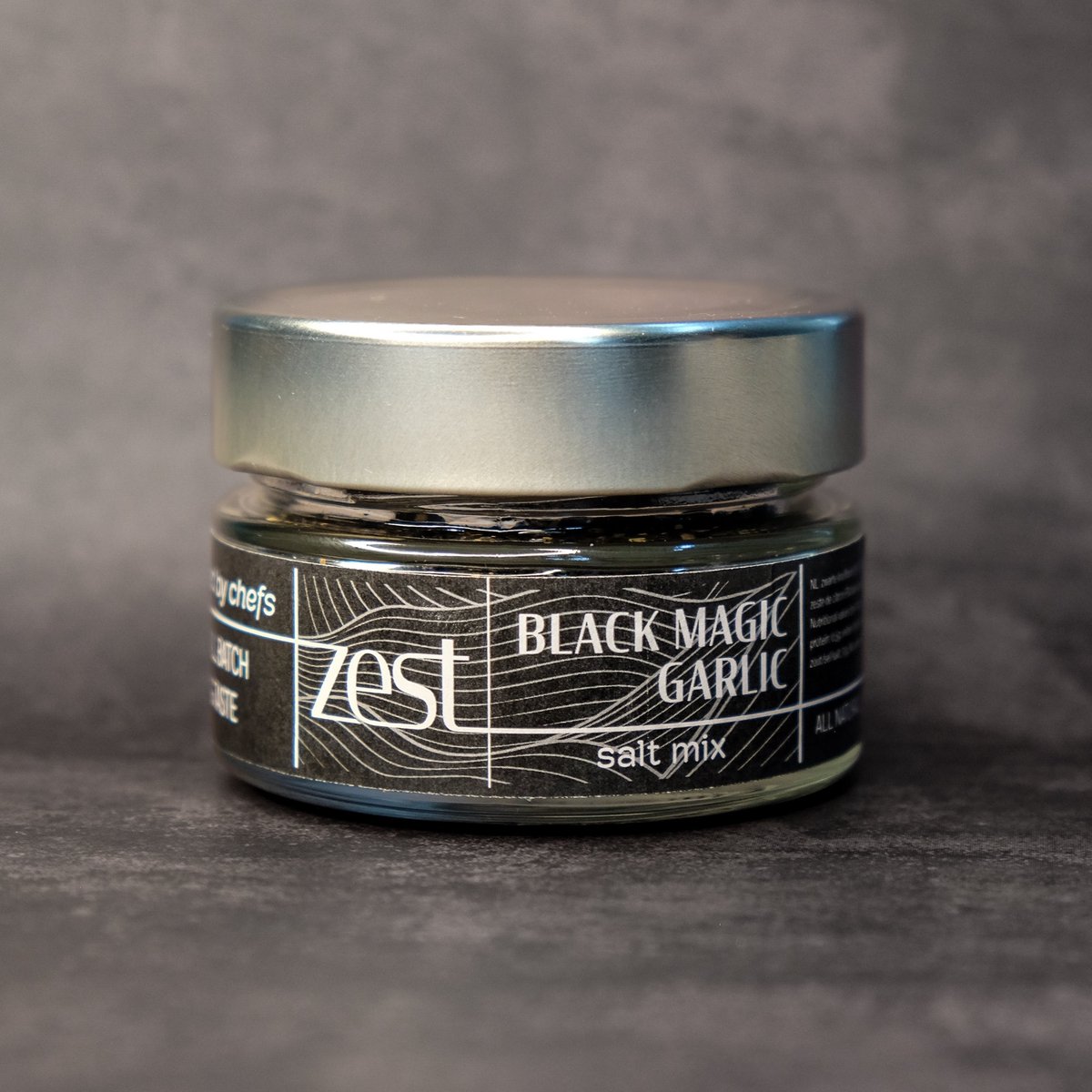 Black Magic Garlic Salt – Zwart Knoflookzout 100g – ZEST Spices