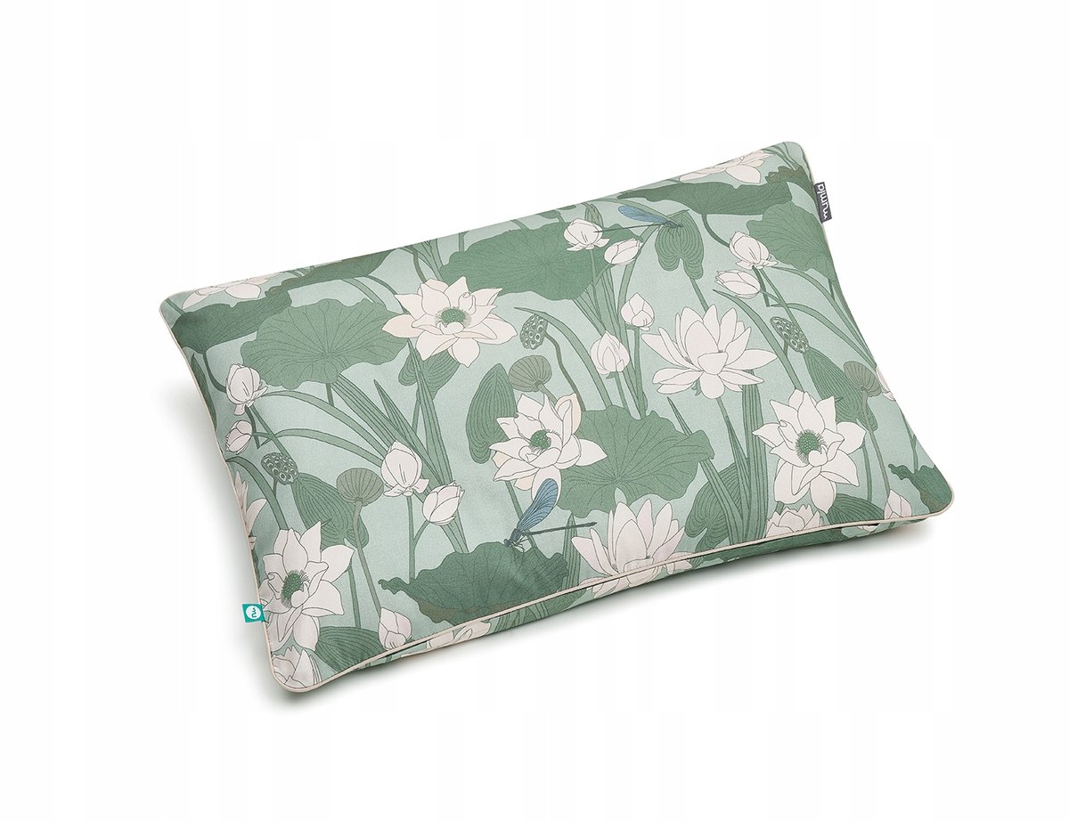 Kussensloop Waterlelies 40x40 cm - 100% Katoen met Ritssluiting