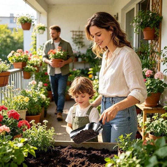 Tuintroffel - Grasschep Bodem - Planten en Zaaien - Roestvrij Staal - 30 x 14 cm - Metaal — afbeelding 5