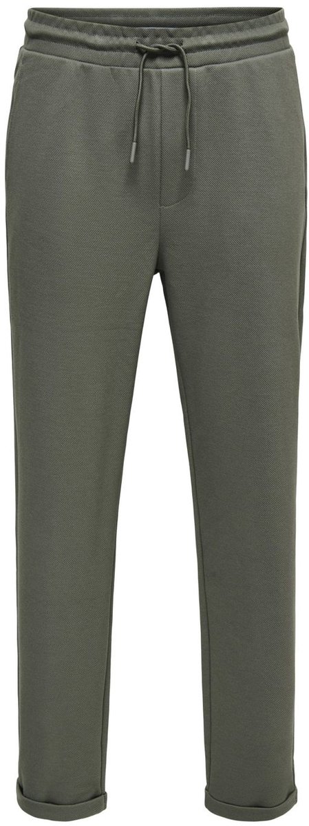 Only & Sons Heren Joggingbroek comfort/relaxed S Volwassenen 22035762 Beluga