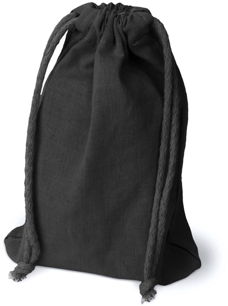 Zwarte kartonnen verpakking voor kleine spoelen 15x20 cm - 220g ecologisch