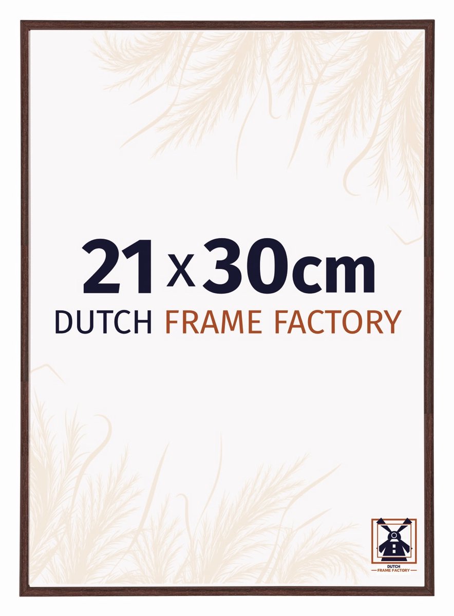 Dutch Frame Factory Fotolijst 21x30 cm - Kunststof - Bruin - Angers