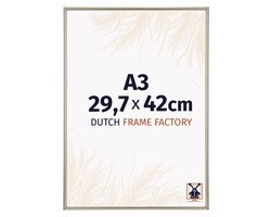 Fotolijst A3 29,7x42 cm - Kunststof - Champagne - Angers