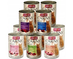 Animonda Carny Adult - Kattenvoer, Mix 5 Smaken - 10x400g