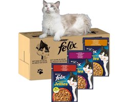 PURINA Felix Sensations - Kattenvoer - 120x85g - Verschillende Smaken
