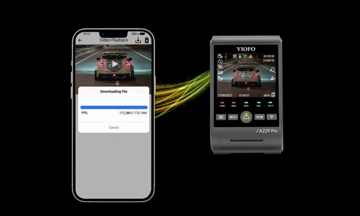VIOFO A229 PRO - 4K Dashcam met GPS en WiFi thumbnail 6