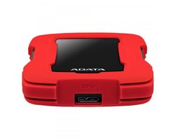 ADATA Durable Lite HD330 Serie - Externe Harde Schijf - 1TB - 2.5'' - USB3.1 - Rood