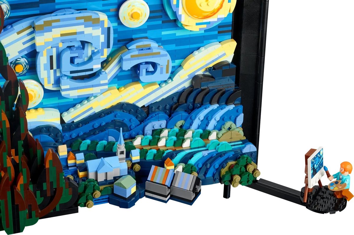 LEGO Ideas Vincent van Gogh - De Sterrennacht - 21333 — afbeelding 5