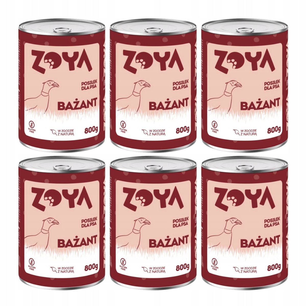 ZOYA Serie - Nat Hondenvoer - Bažant - Hipoallergeen - Graanvrij