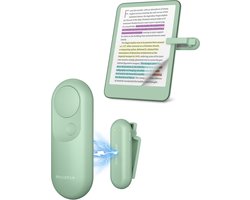 Maxonar Afstandsbediening voor E-reader - Magnetische Kindle Paginadraaiër - Geschikt voor Kindle Paperwhite, Colorsoft - Groen