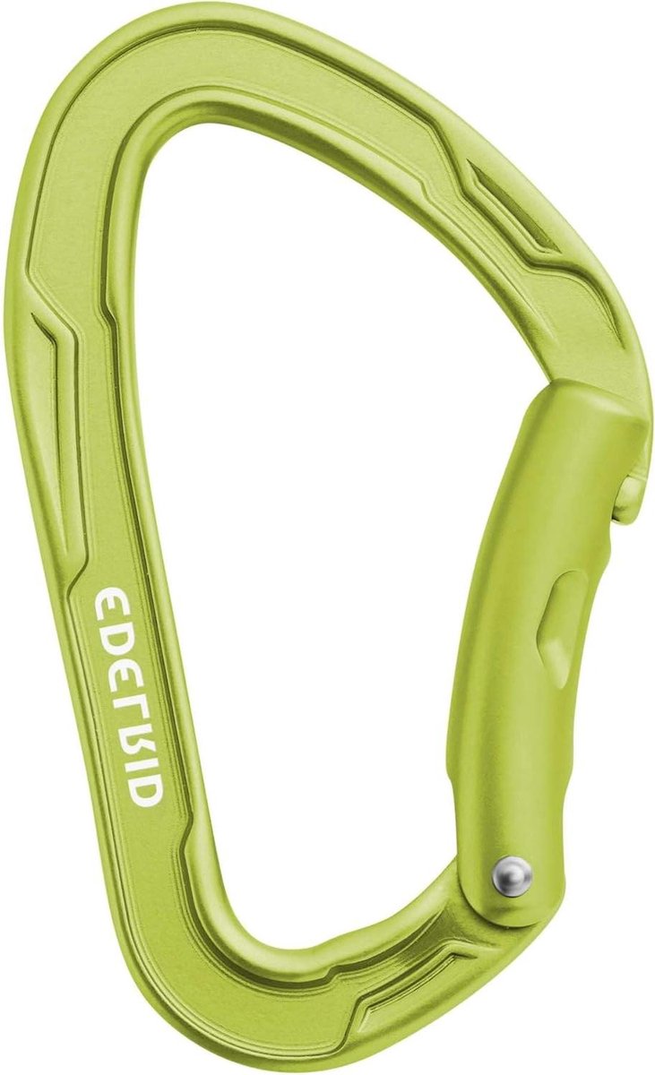Karabijnhaak - Met borging - Klimmen Outdoor - Keylock sluiting - 29 Gram - Oasis