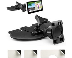 CD-sleufhouder - Schermhouder Auto - Navigatie Weergeven - 360 Graden Draaibaar - 7-10.26 Inch - Zwart