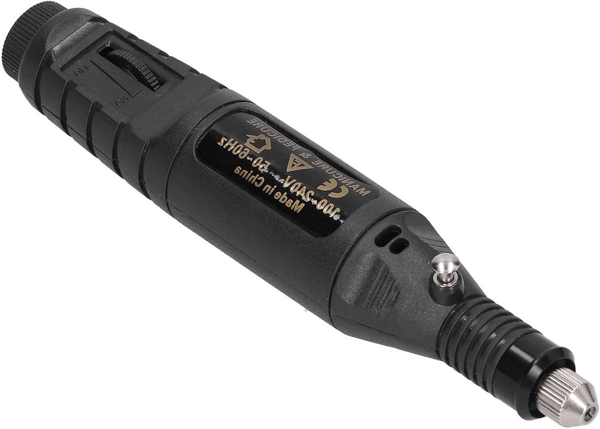 Graveermachine Mini - Graveerpen Set - Hobby Projecten - Instelbare Snelheid - 70 Delig - Zwart