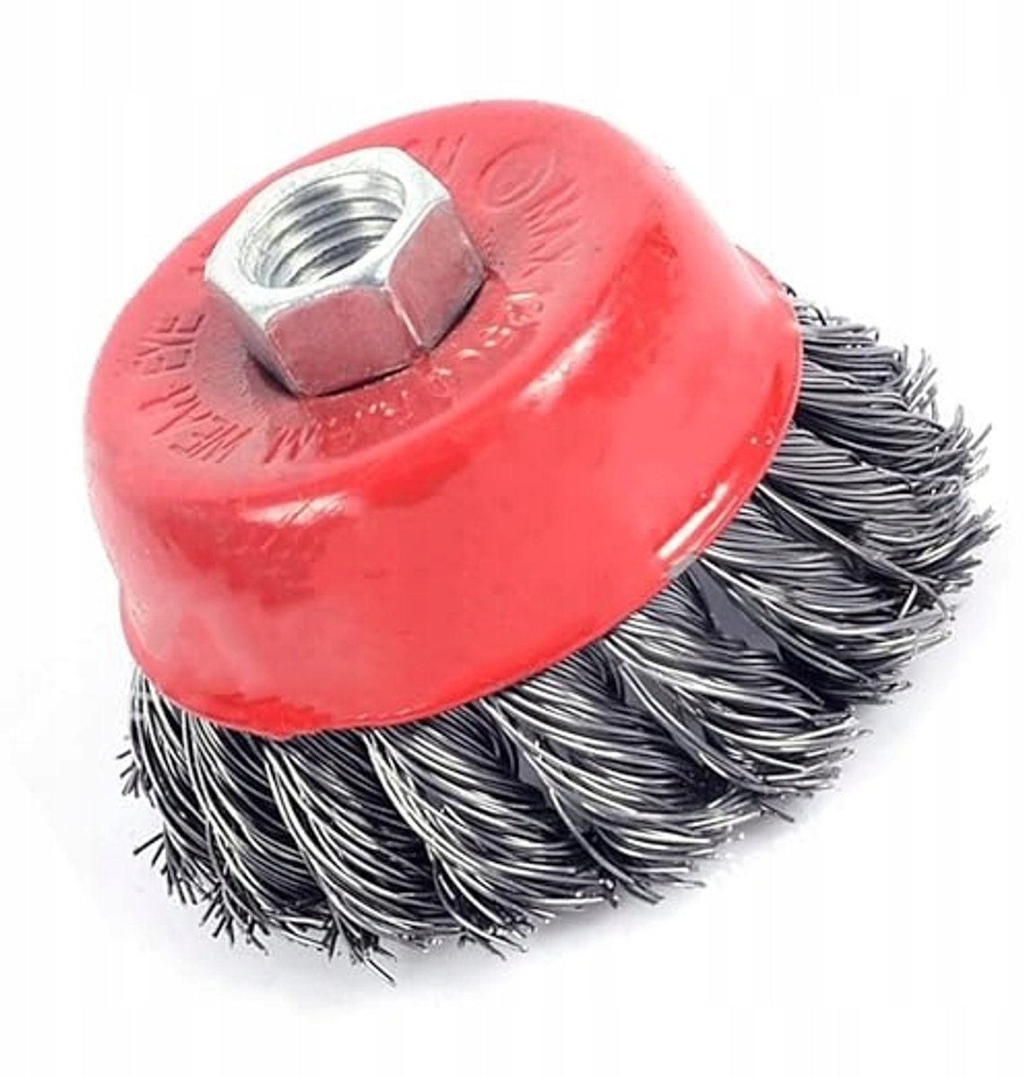 3-inch Draadborstel met 1/2 inch Schroefdraad - 1 Stuk