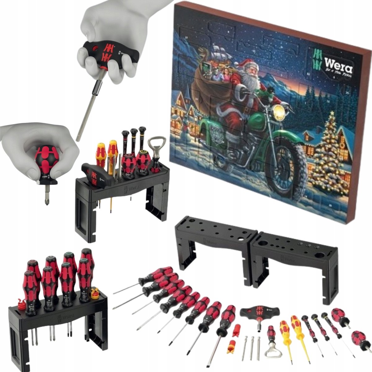 Wera adventskalender 2025: 28 artikelen en accessoires