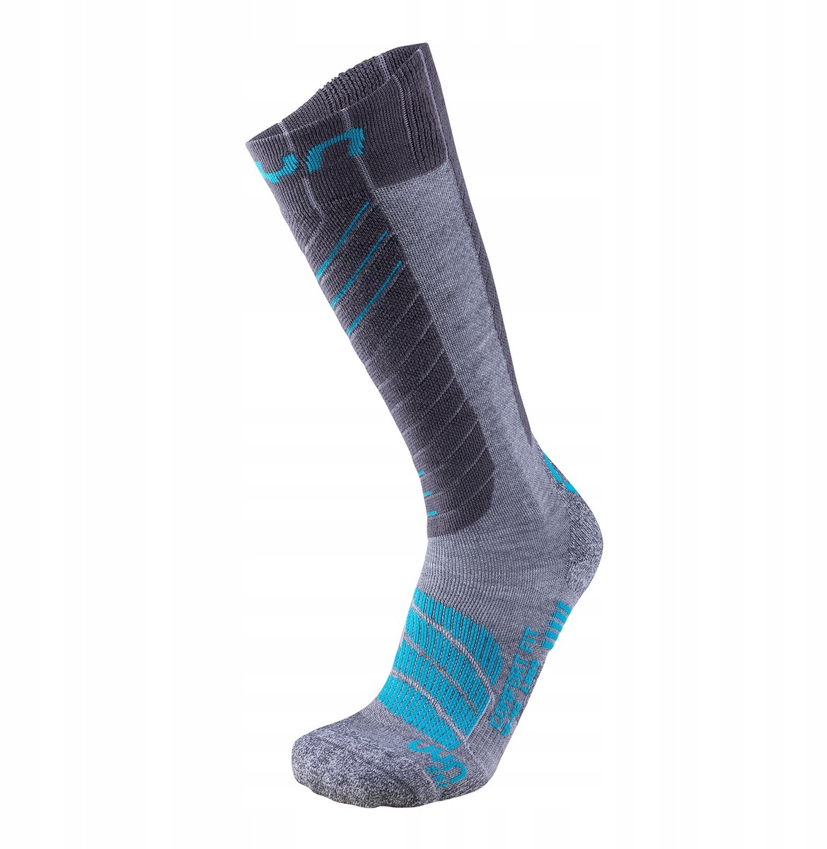 UYN Ski Comfort Fit Dames Skisokken Blauw