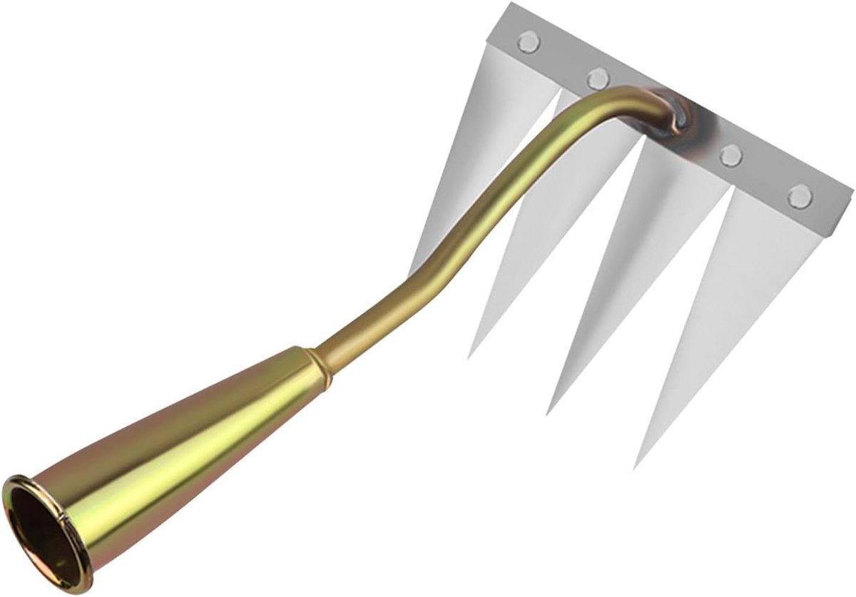 Onkruidhark - Tuin gereedschap - Onkruid verwijderen - Ergonomisch handvat - 24.9 cm - Zwart