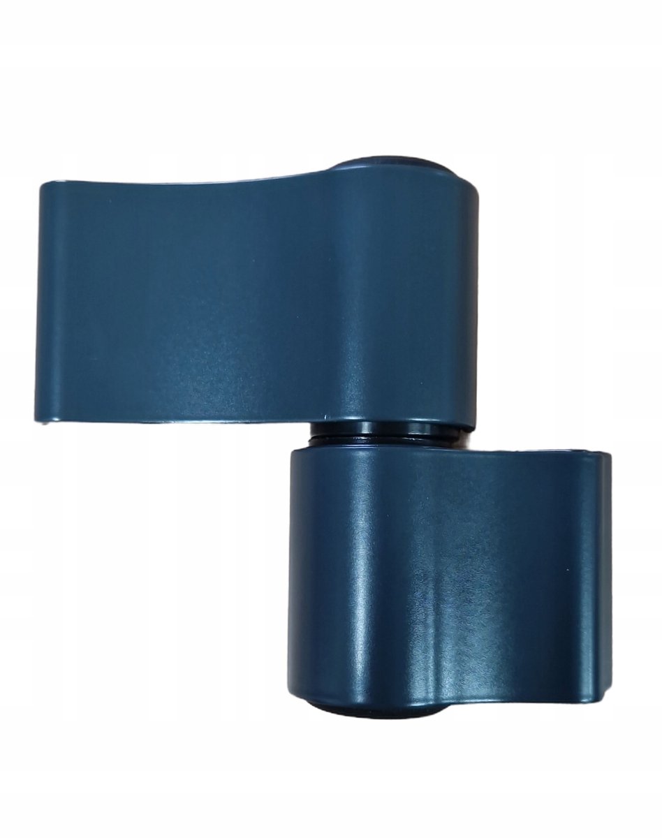 WALA WX Aluminium Deurscharnier 67mm Antraciet 2-delig