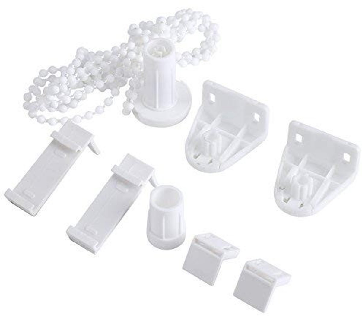 LIVIA HOME- Blindwalze Hoogwaardige Koppeling - Beugel - Reparatieset - Voor Jaloezieën - Voor Buizen 17-18 mm - Eenvoudige Installatie