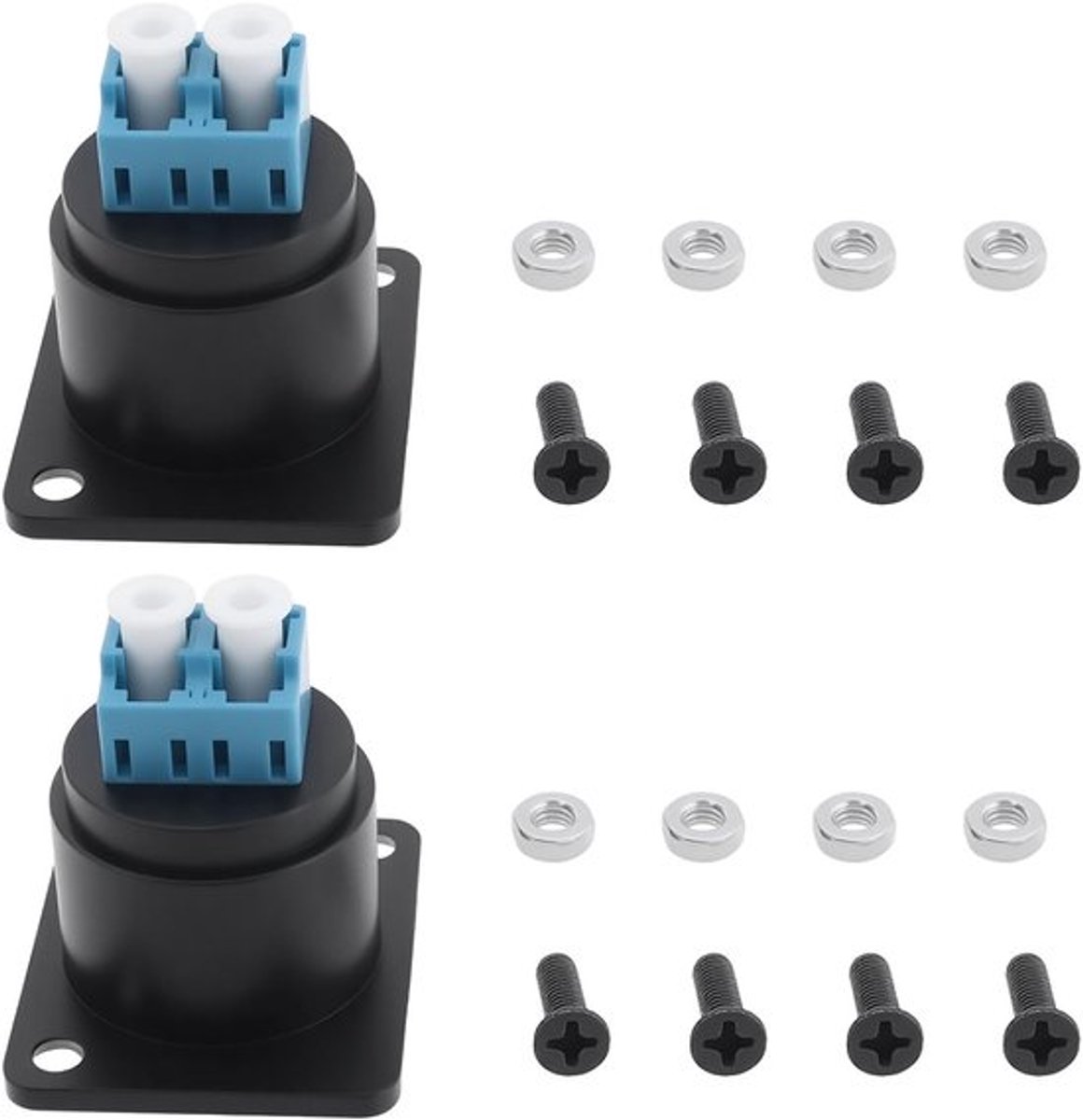 Dailygoody - Fiber Optic Connector - D-Type Koppeling - 2 stuks - Lc