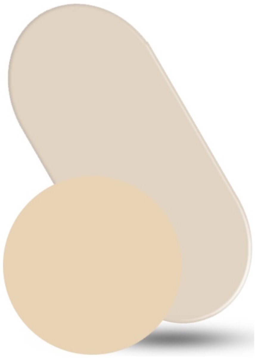 Babymam Hoeslaken Kinderwagen/Wieg 38x80cm Katoen Beige