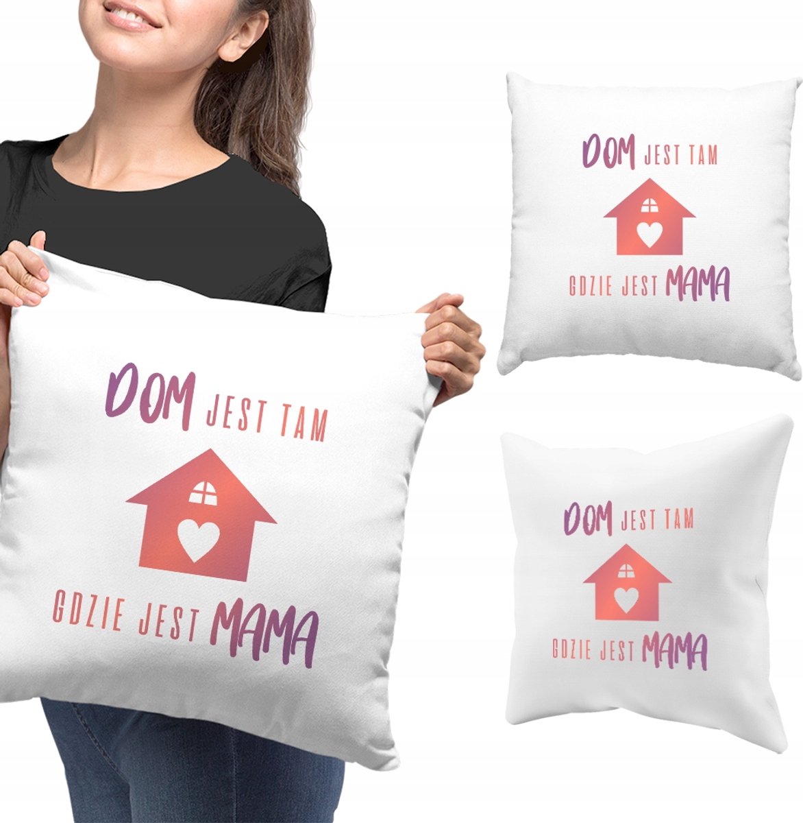 Decoratieve Kussen voor Moederdag - Uniek Cadeau voor Mama