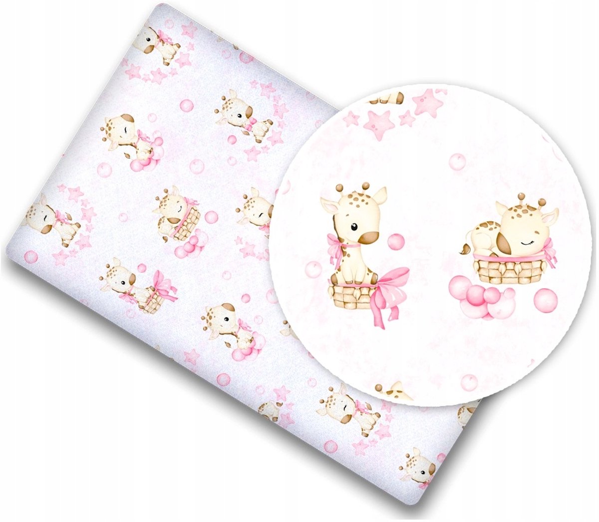 Babymam hoeslaken 160x80 cm met elastiek - 100% katoen