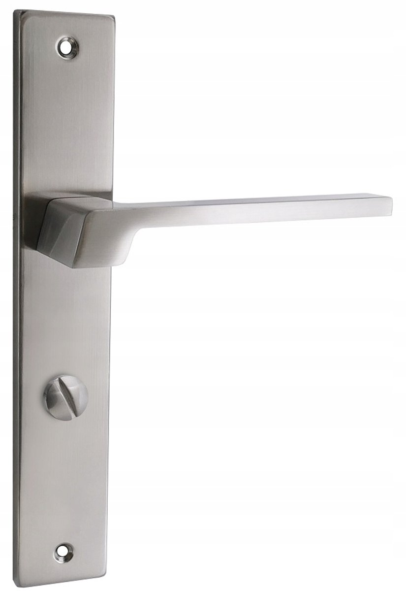 CANTORO WC Deurklink Nikkel 72mm - Lange Schild