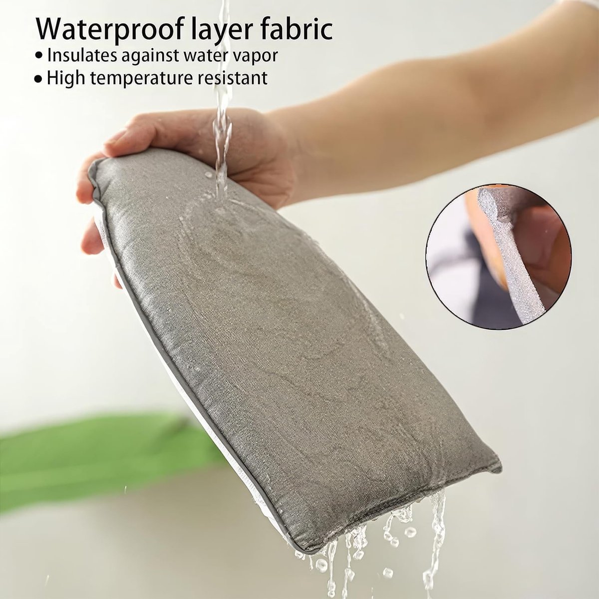 Dailygoods- Stoomhandschoenen - 2 Paar - Warmte-isolerend - Ademend - Stoomstrijkijzer - Strijkhandschoen met Vingerring - Bescherming tegen Hitte - Strijkhandschoenen