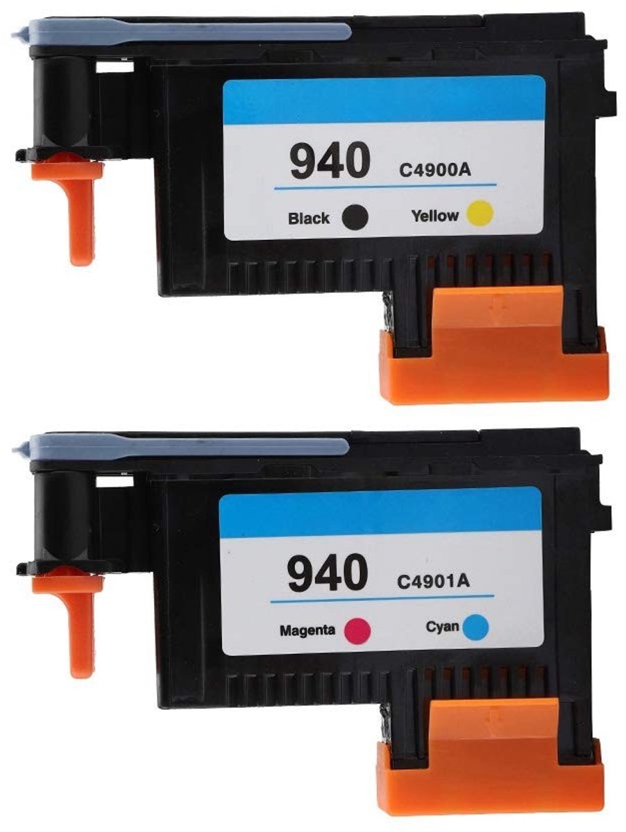 Dailygoods- Printkop Professioneel - Geschikt voor Z2100/T1200/T1300/T610/T620/T1100/T770/T790/K8600/K8500 - CMYK - Afmetingen 90 x 60 x 20 mm - Inhoud 1/2 x printkop - Hoogwaardige kwaliteit - Inktcartridge