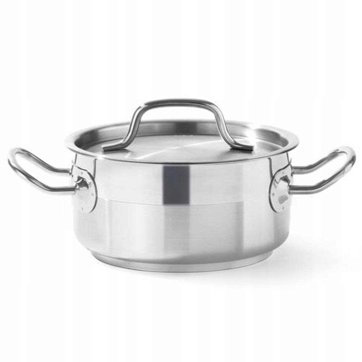 Hendi Profi Line Lage Kookpan met Deksel - 12L - Inductie