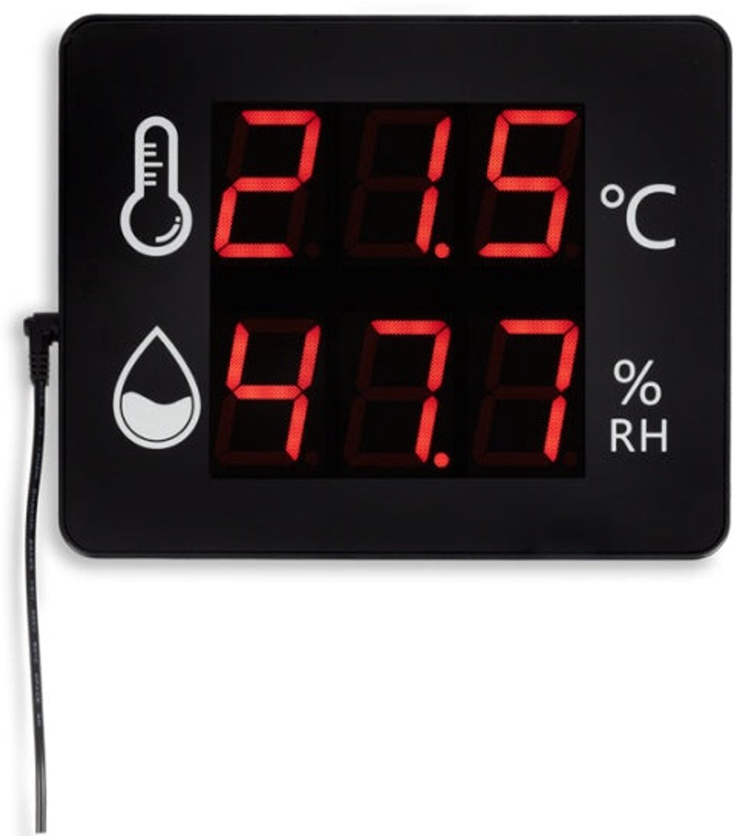 Wandthermometer en hygrometer WM20 klein