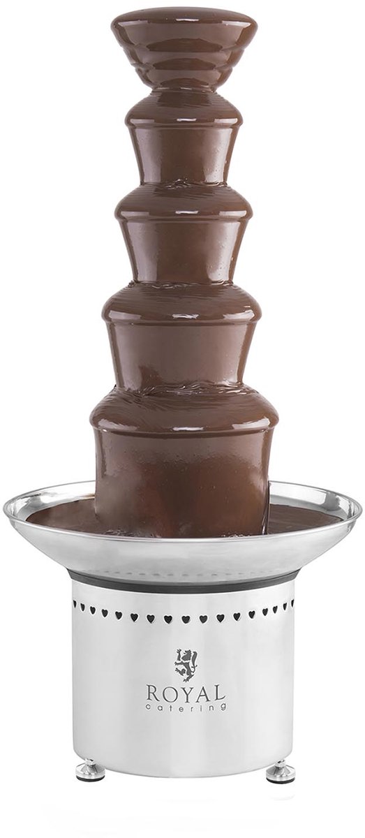 Chocoladefontein - 5 verdiepingen - 6 kg - Royal Catering — afbeelding 2