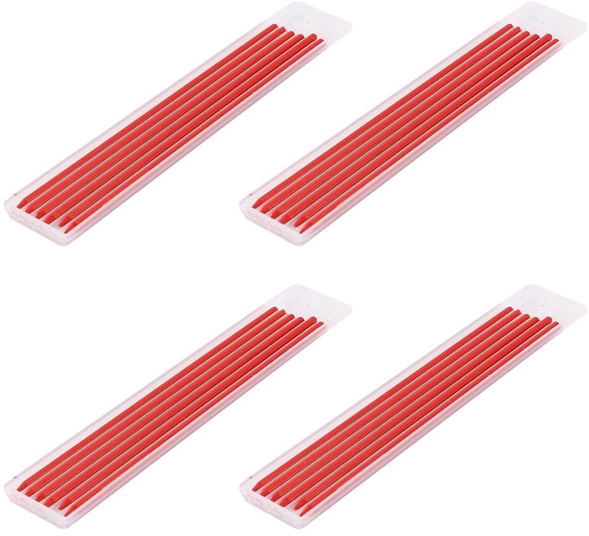 Dailygoods- Timmermanspotloodvullingen 24 stuks - Hoogwaardig grafiet - Waterdicht - Duurzaam - Geschikt voor houtbewerking - 2,8 mm diameter - Potloodkernen