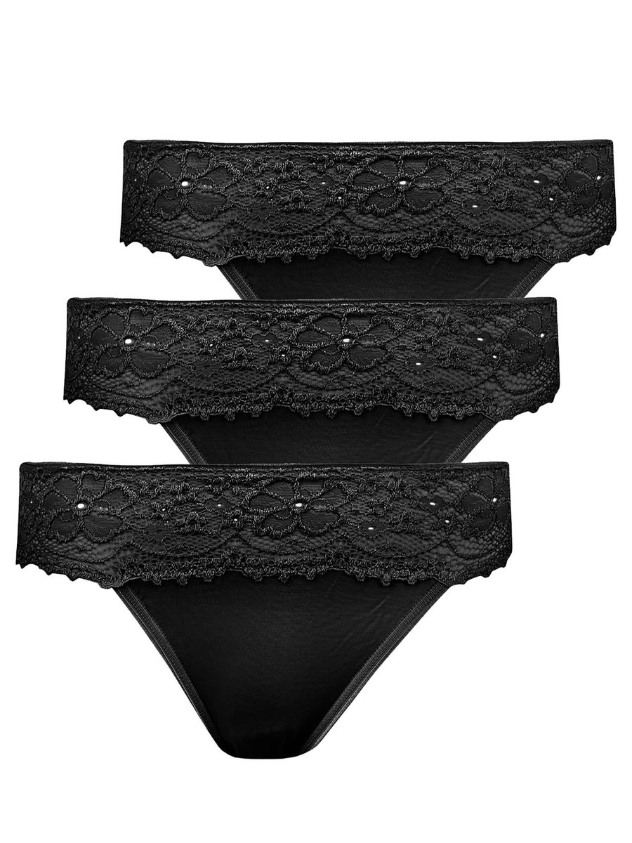 3-pack dames jazzpant Millefleurs