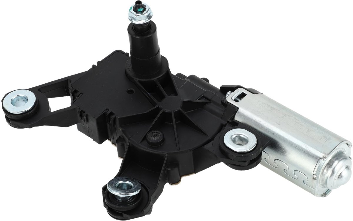 Dailygoods- Ruitenwissermotor Vervanging - Achterruit Motor - 4 Pin Aansluiting - Betrouwbare Prestaties - Schokbestendig - Efficiënte Werking - Wissermotor