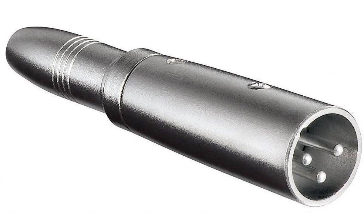 OKS Adapter XLR mannelijk - 6,35mm Jack mono vrouwelijk