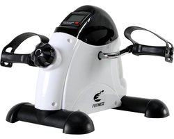 Mini Hometrainer - Fitness Fiets - Thuis Trainen - Verstelbare Weerstand - 35 x 40 x 32 cm - Zwart