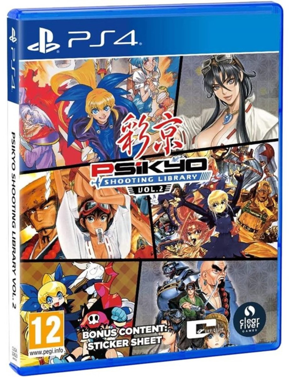 Clear River Games Psikyo Shooting Library Vol 2 Standaard Vereenvoudigd Chinees, Traditioneel Chinees, Engels, Japans, Koreaans PlayStation 4