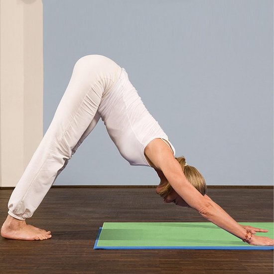 Yoga Handdoek - Mat Deken - Fitness Zweet Absorberen - Antislip Ontwerp - 183x70 cm - Groen — afbeelding 3