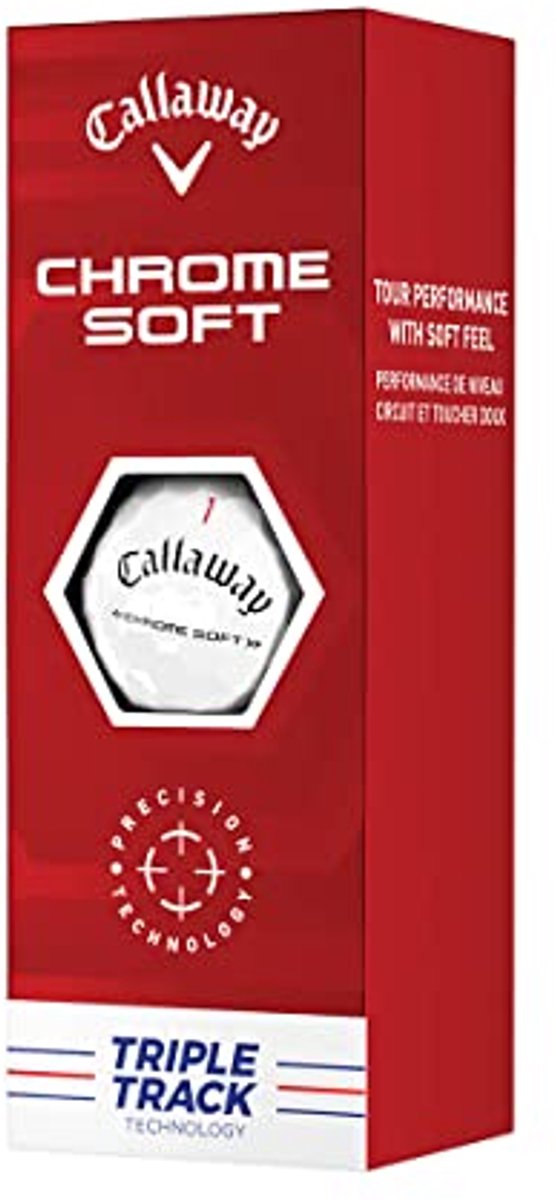 Golfballen - Zachte Ballen - Sporten en Spelen - Triple Track Lijnen - 12 Stuks - Wit — afbeelding 2
