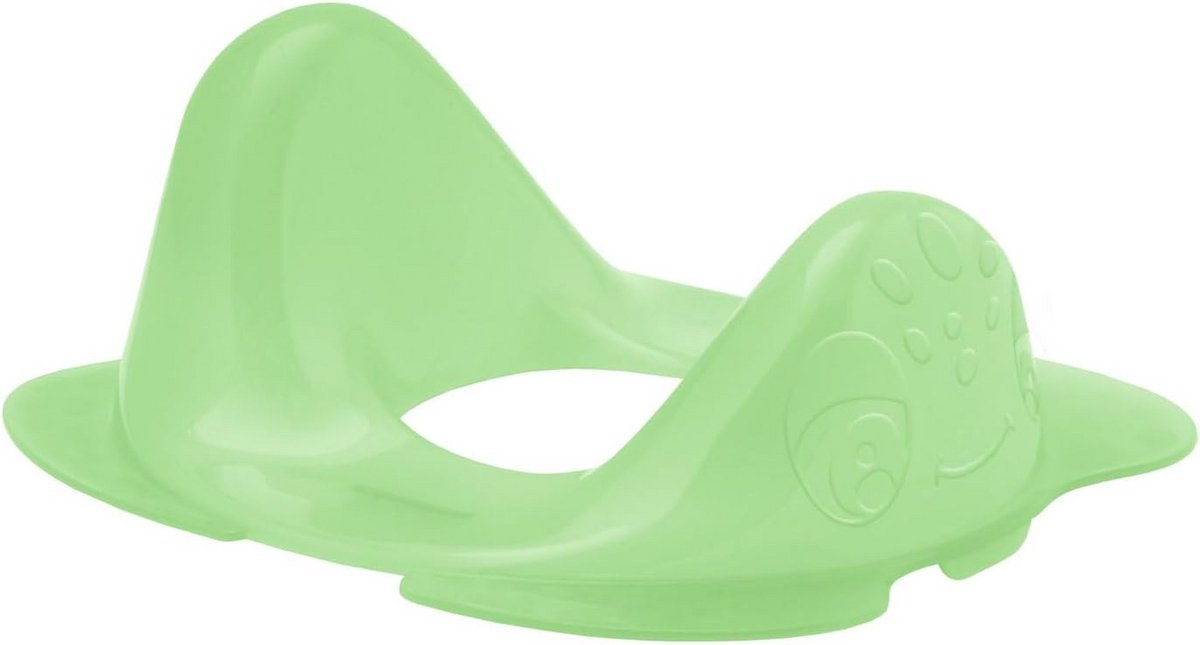 Toiletbril - Kinder toiletzitting - Kind zindelijk maken - Met ophanghaak - 43 x 33 cm - Groen