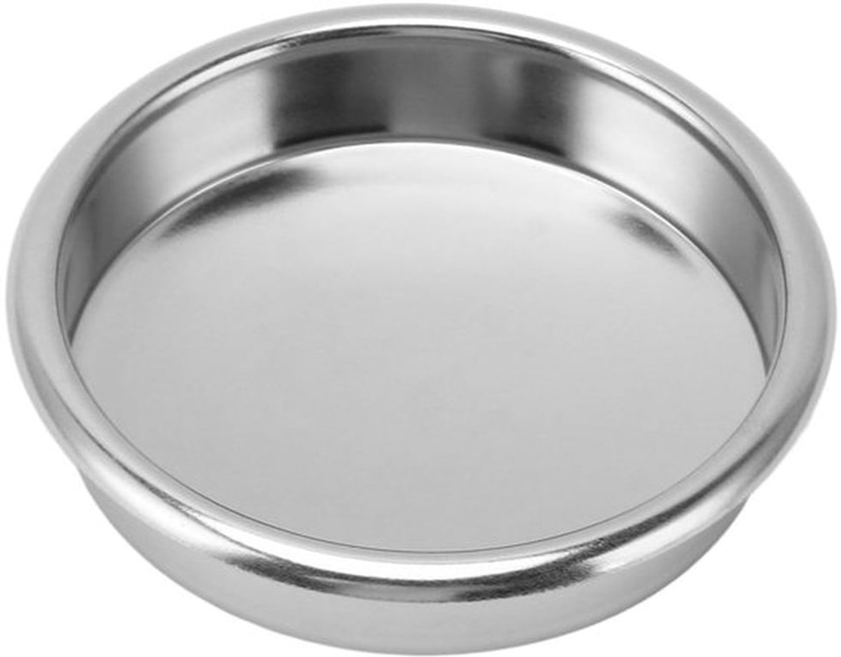 58 Mm Blindfilter, Roestvrijstalen Backflush-inzetstuk, Backflush Blindfiltermand voor Klassieke- en Espressomachines Espresso-reinigingsschijf