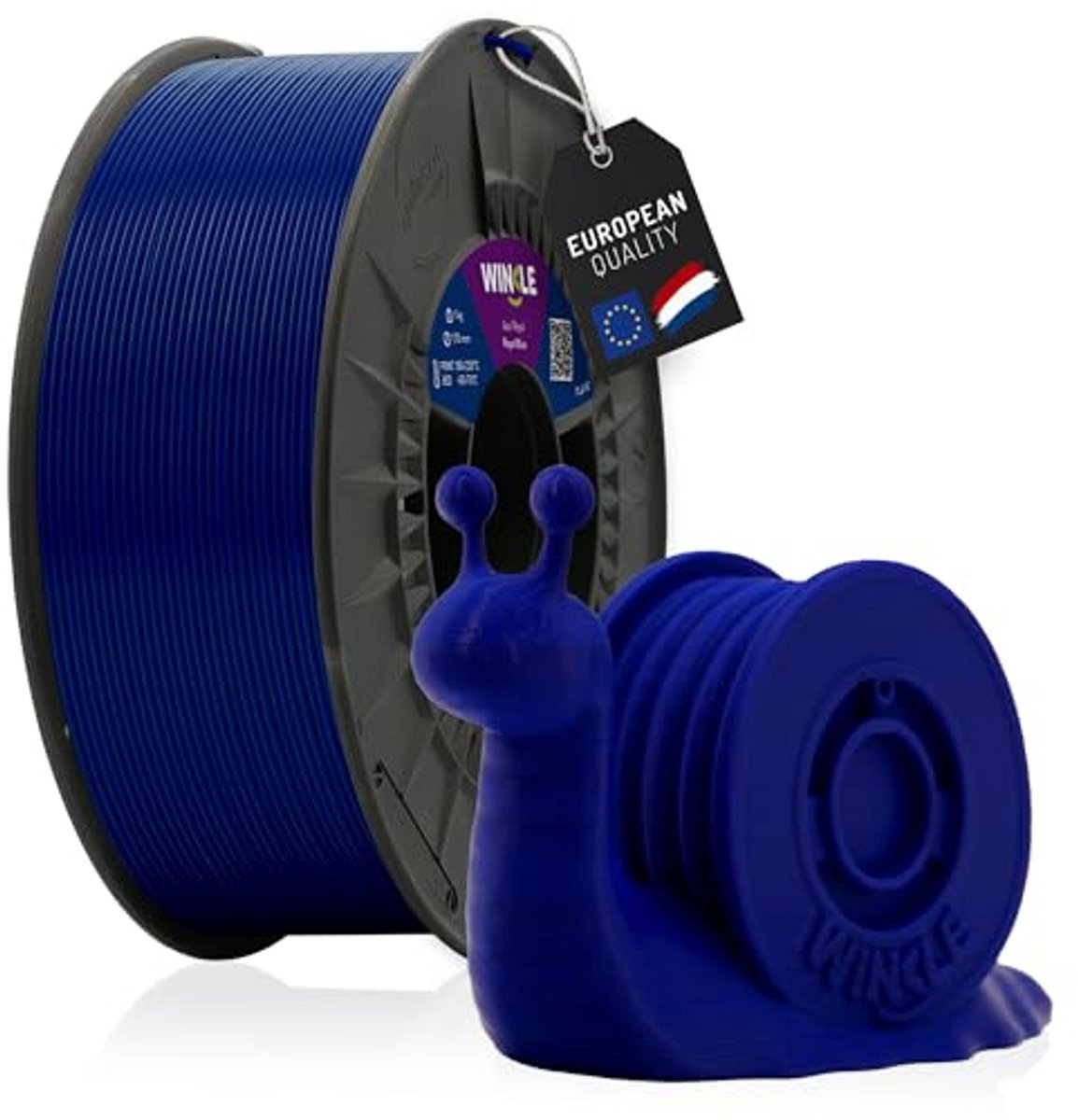 3D Printer Filament - PLA Materiaal - Creatief Printen - Biologisch Afbreekbaar - 1.75mm 1kg - Koningsblauw