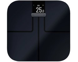 Garmin Index S2 - Slimme Weegschaal - Personenweegschaal - Bluetooth - WiFi - BMI - Spiermassa - Zwart